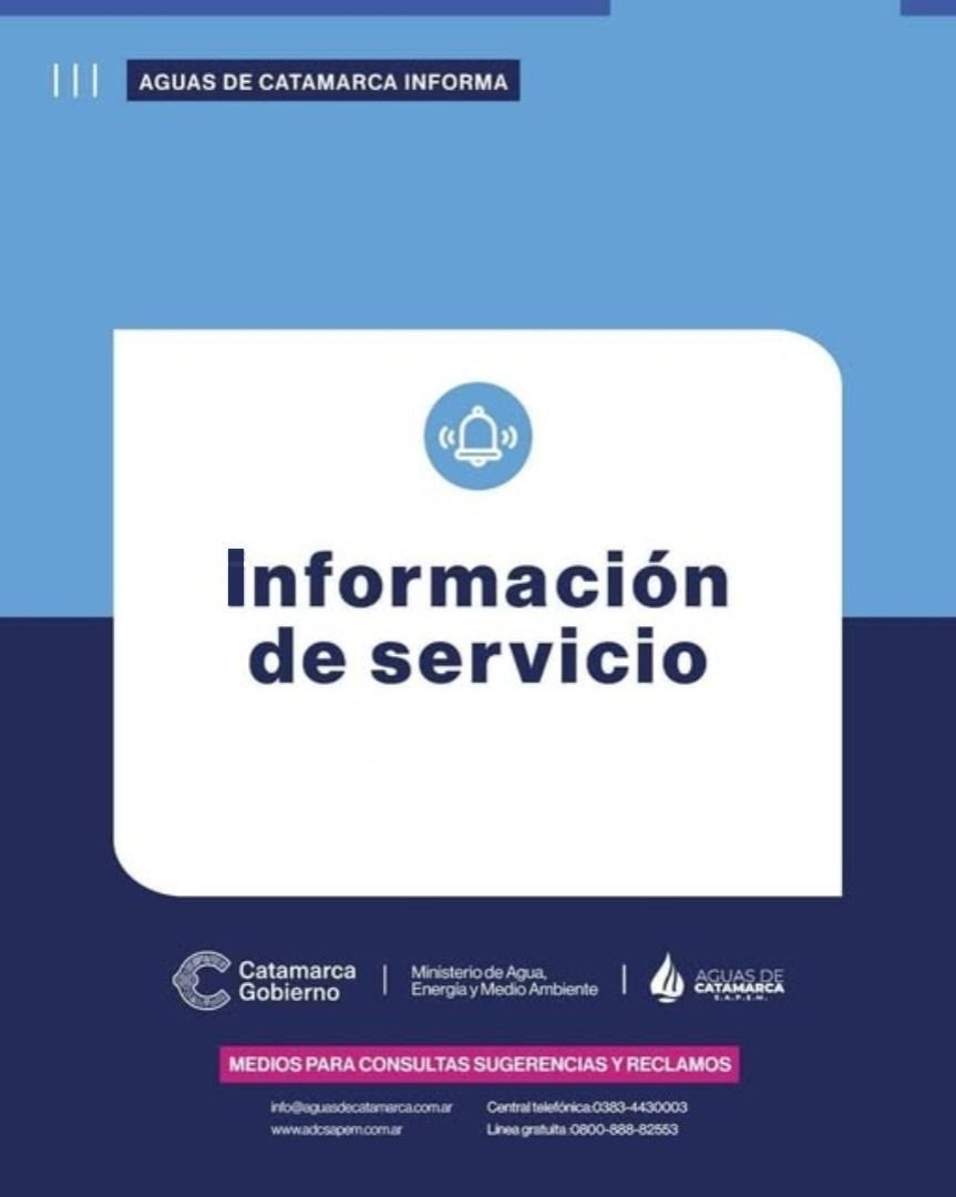 Información de servicio