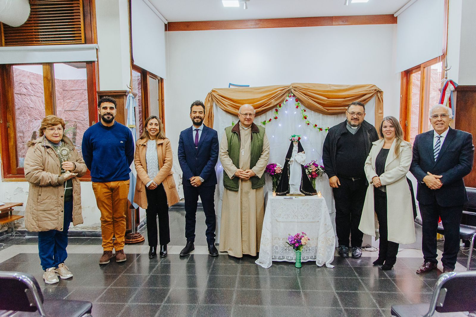 El Colegio de Abogados recibió Obispo Urbanc 