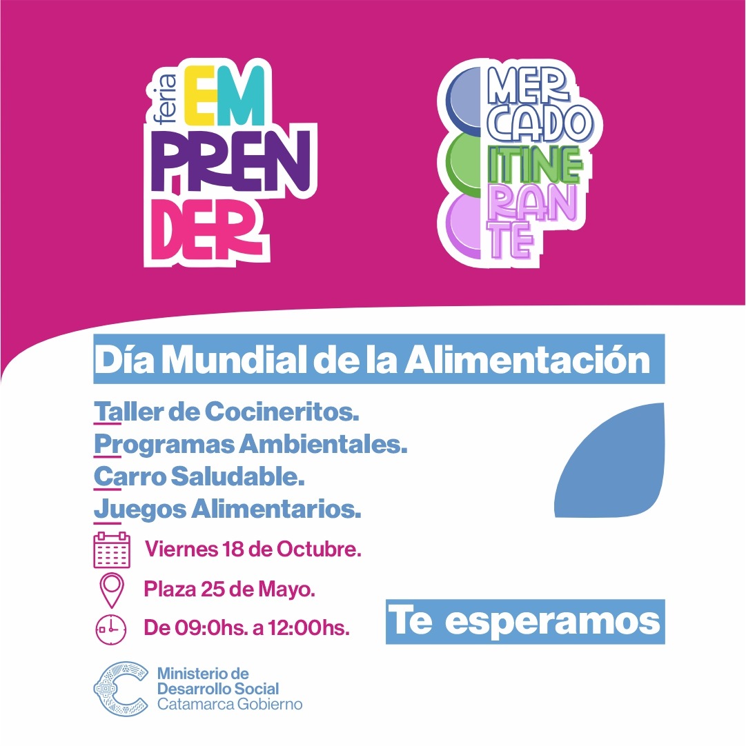 Actividades por el Día Mundial de la Alimentación 