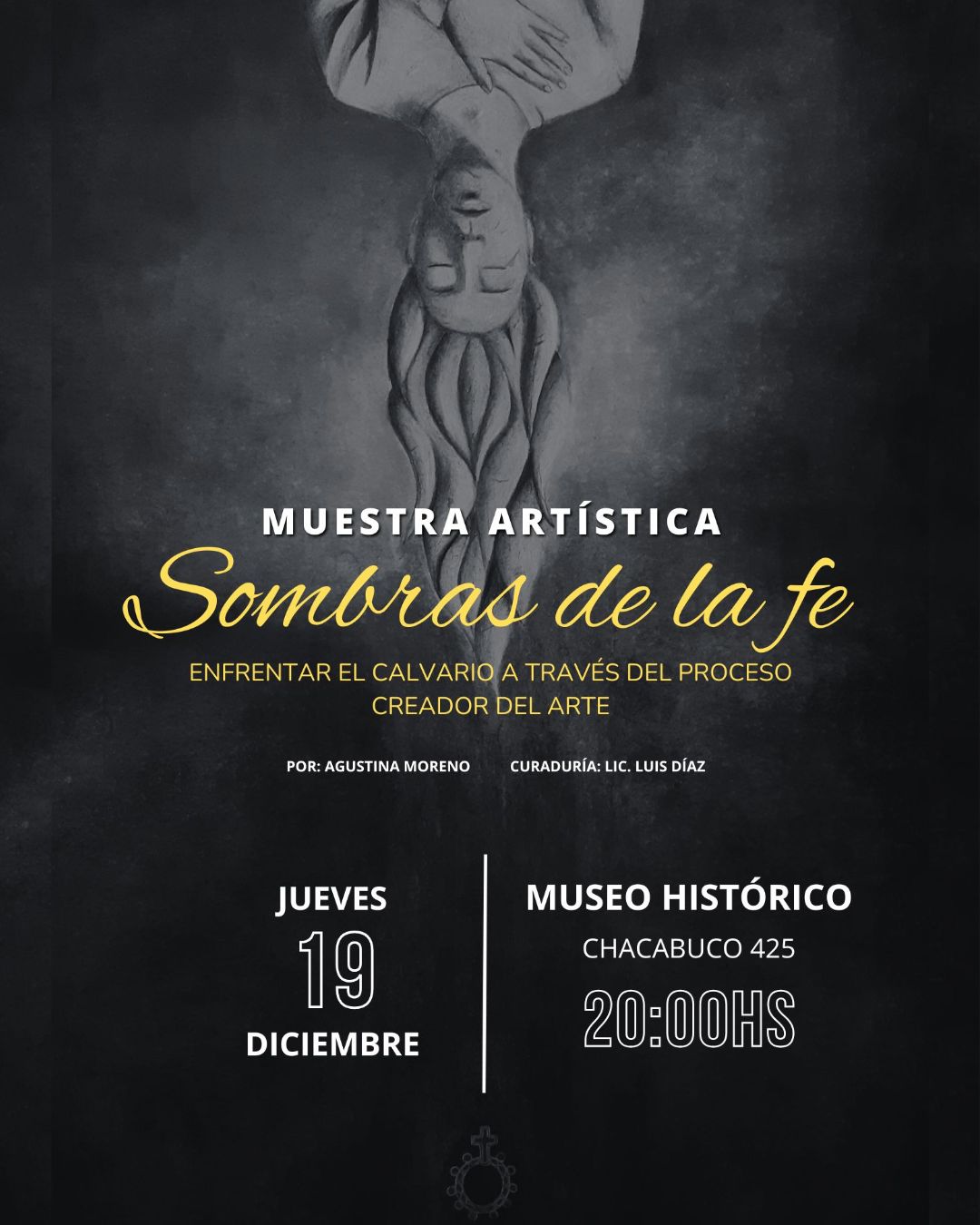 Muestra artística “Sombras de la fe”, en el Museo Histórico