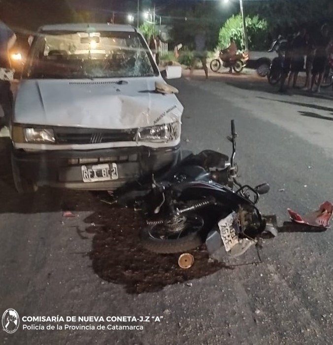 Fatal accidente en Capayán 