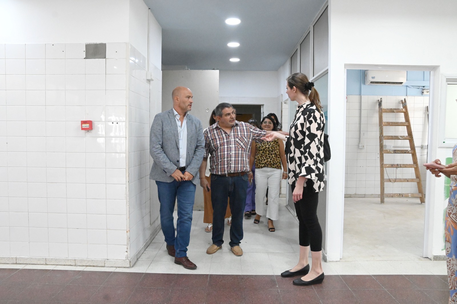 Avanzan las obras de remodelación  en el Hospital de Niños Eva Perón