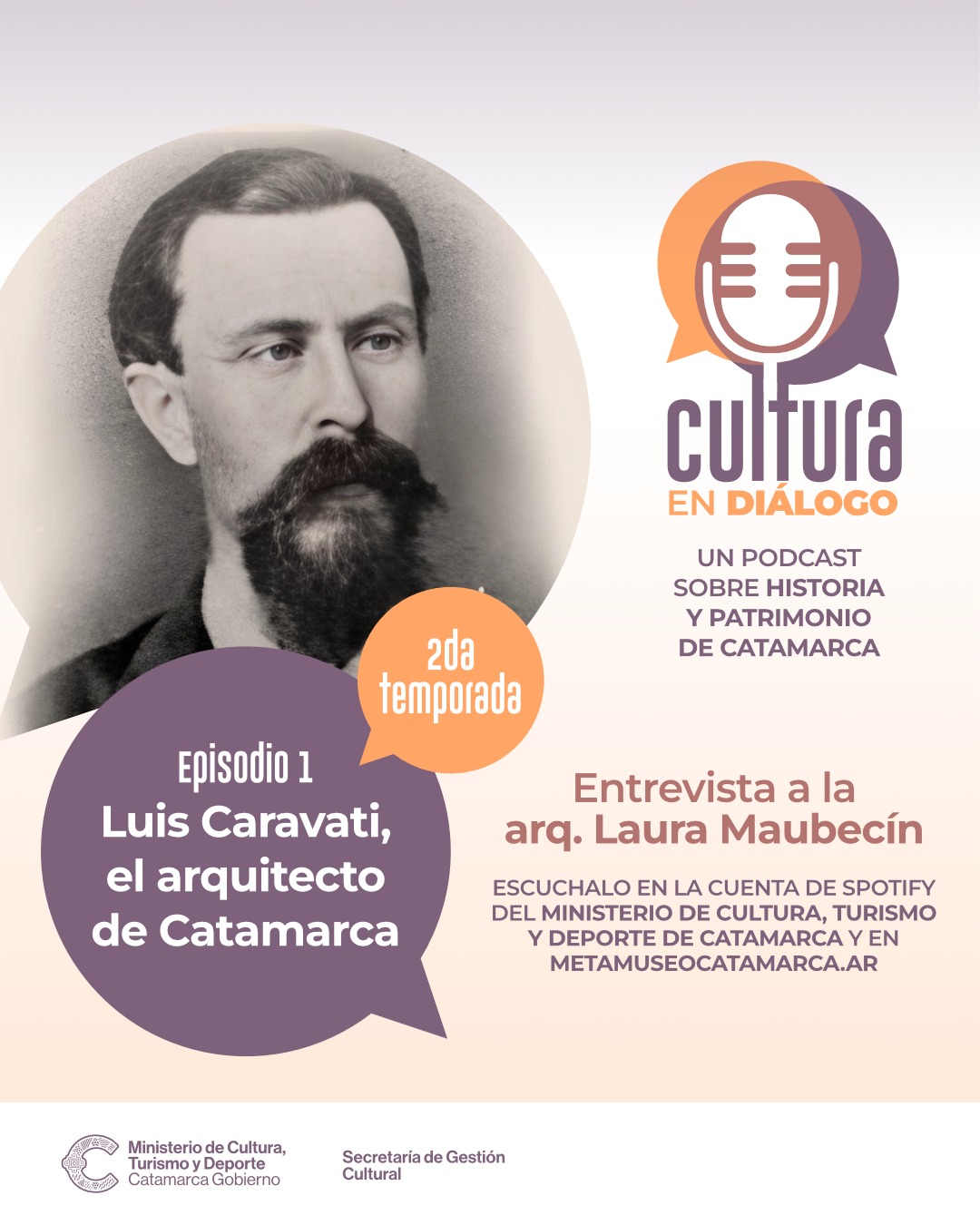 Cultura en Diálogo: Arranca la segunda temporada con un episodio dedicado a Caravati