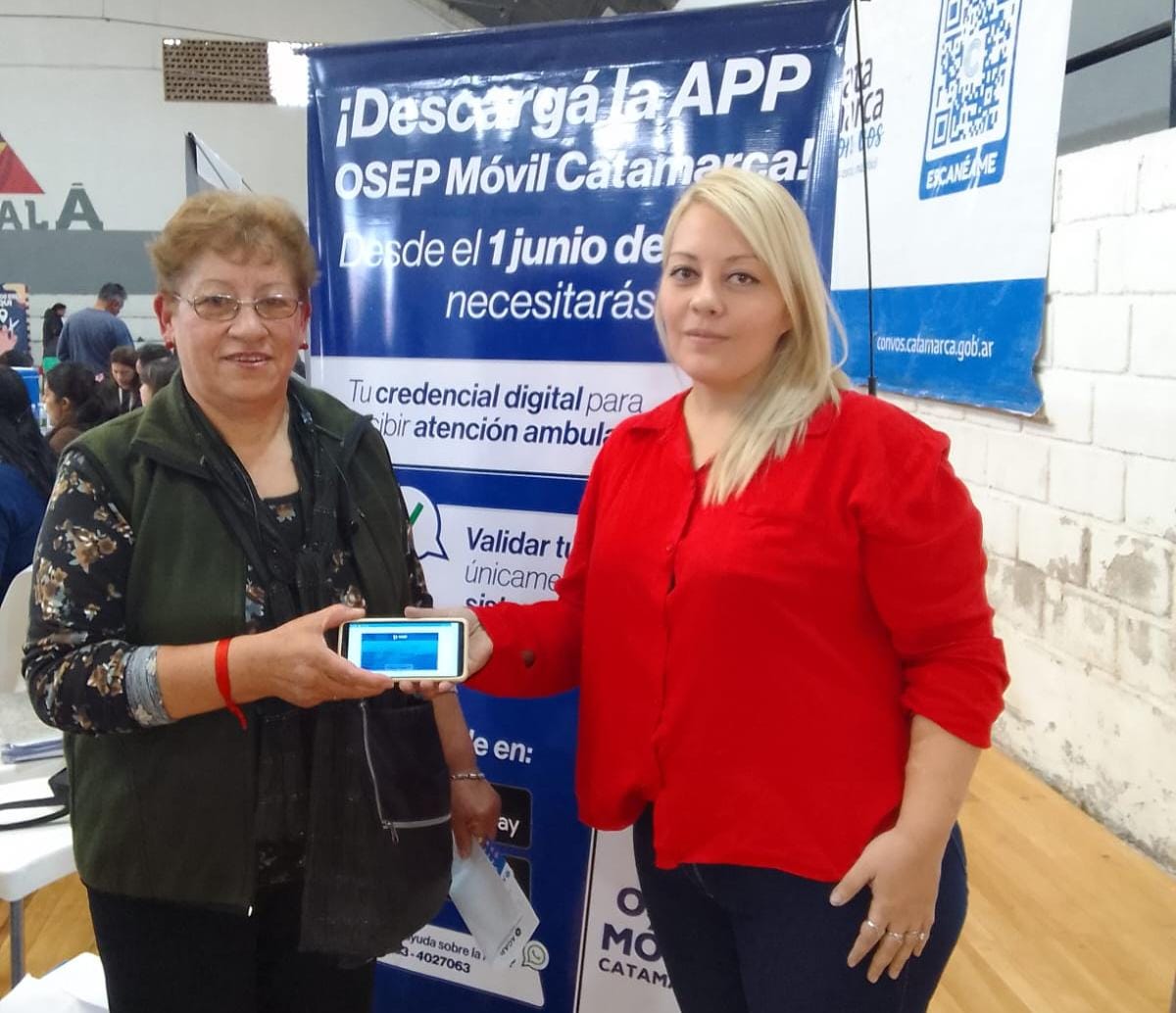 OSEP continúa capacitando a afiliados sobre el uso de la app