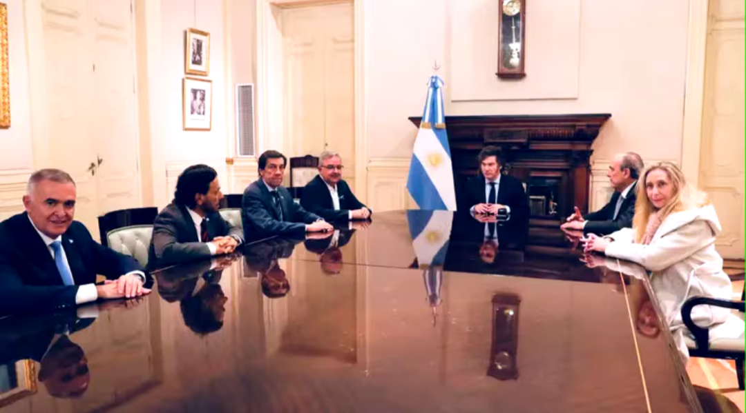 Milei se reunió con algunos Gobernadores del Norte