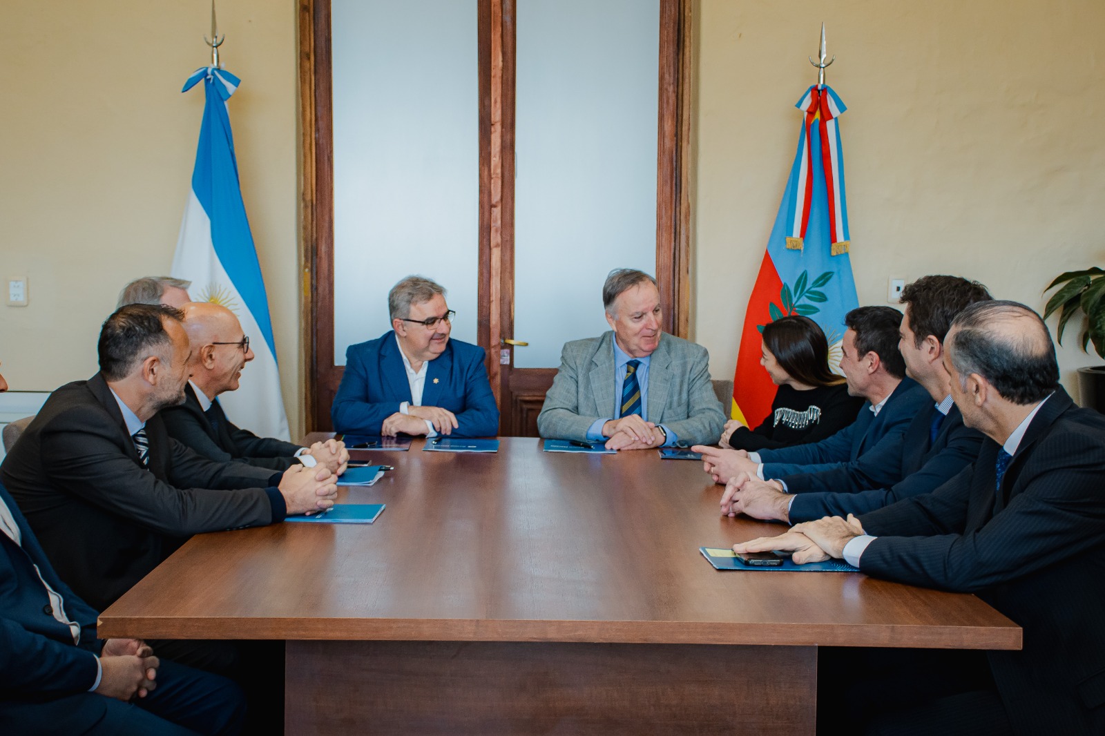 Reunión con autoridades por la prevención del Ciberdelito