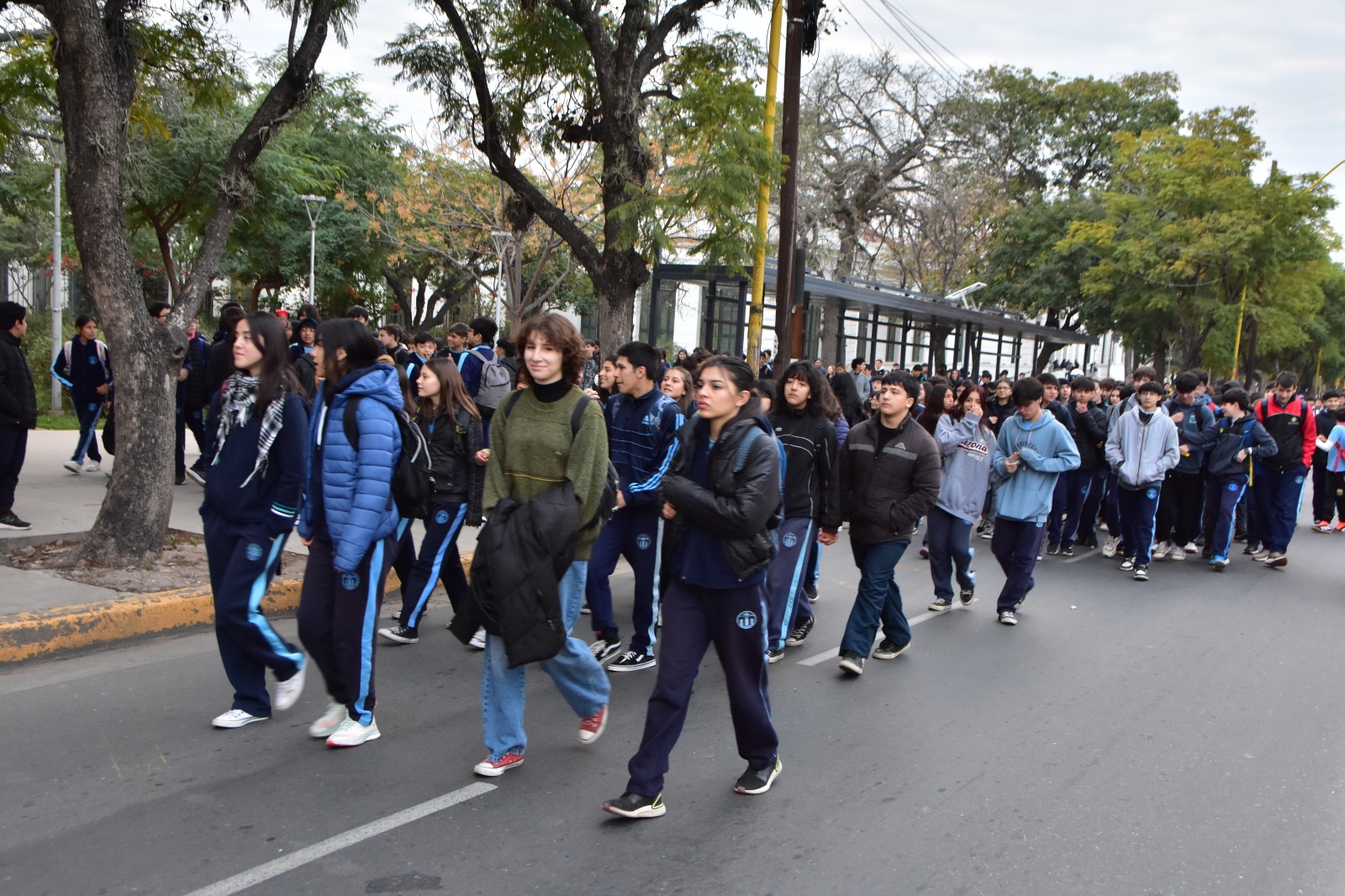 Se realizó la tradicional caminata “La Fray apuesta a la vida