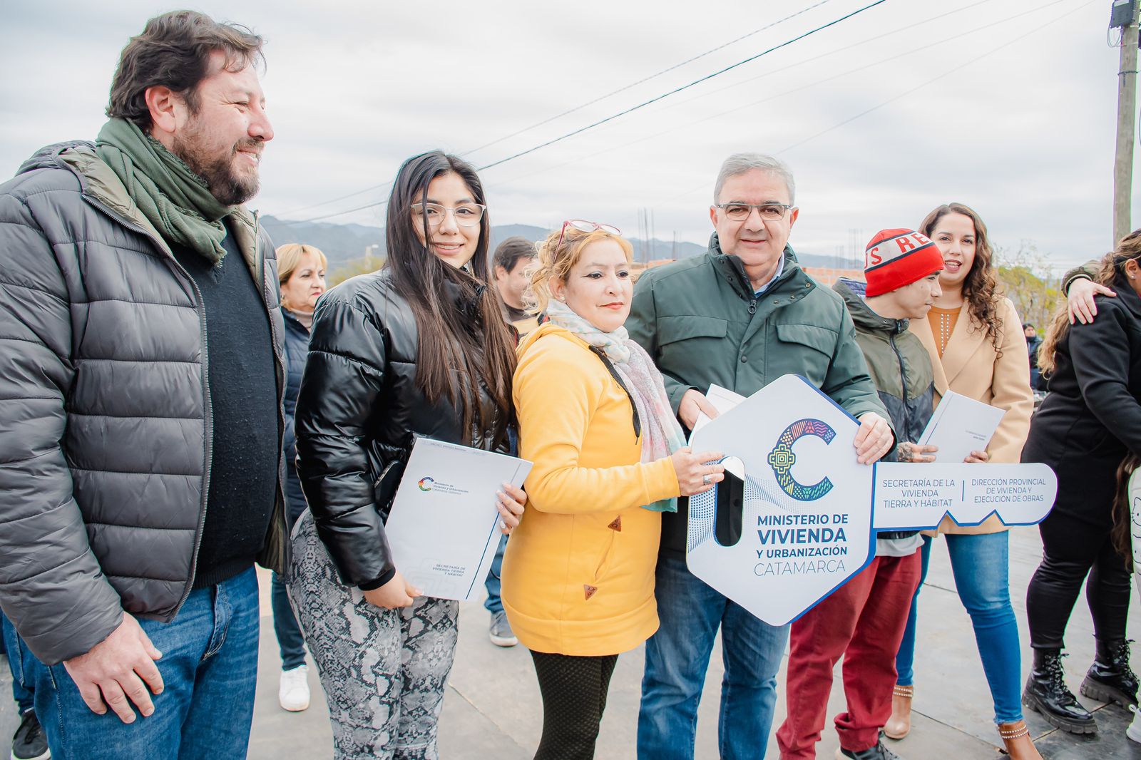 El Gobierno entregó soluciones habitacionales sociales en el norte