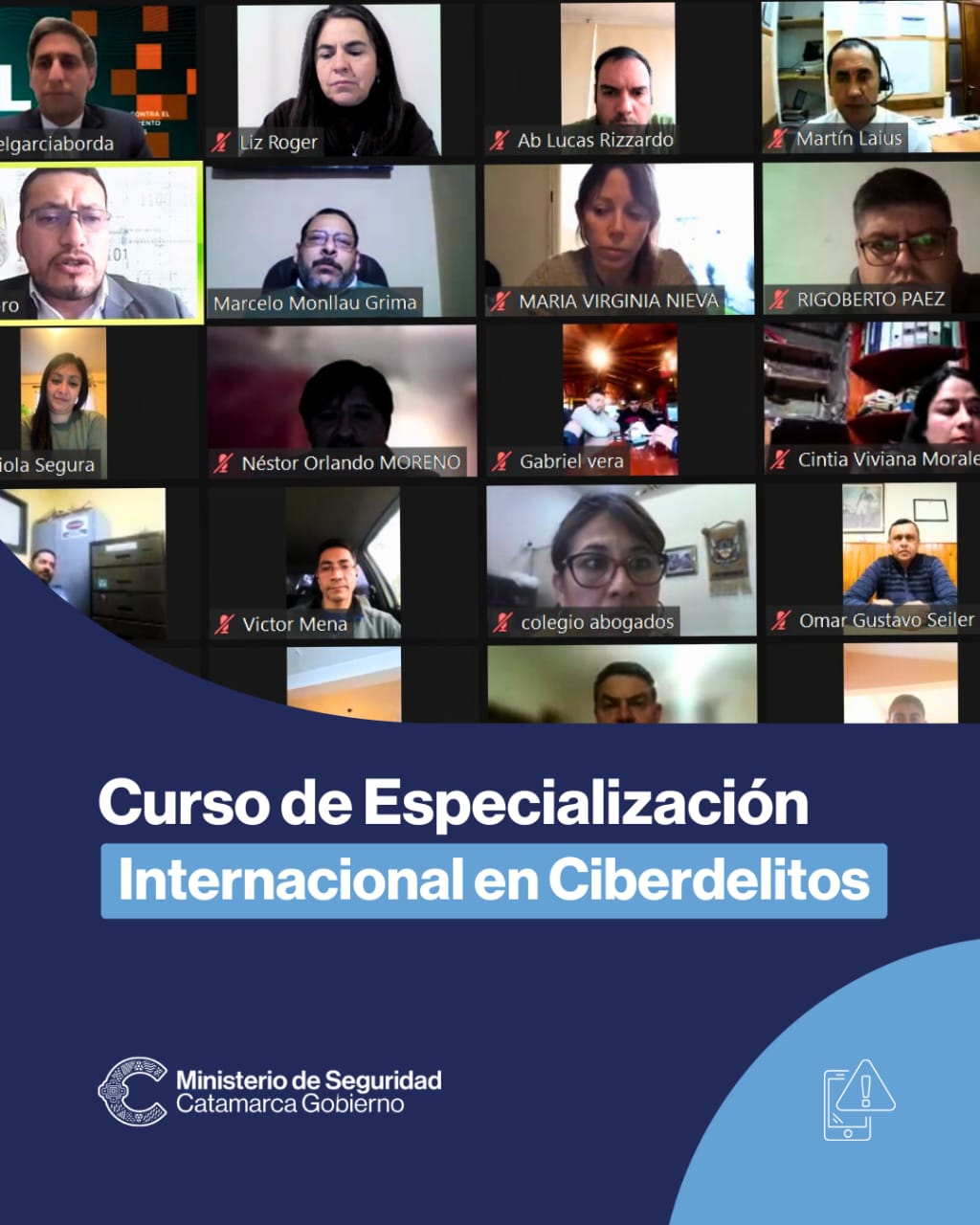 Seguridad se Perfecciona Internacionalmente en Ciberdelitos