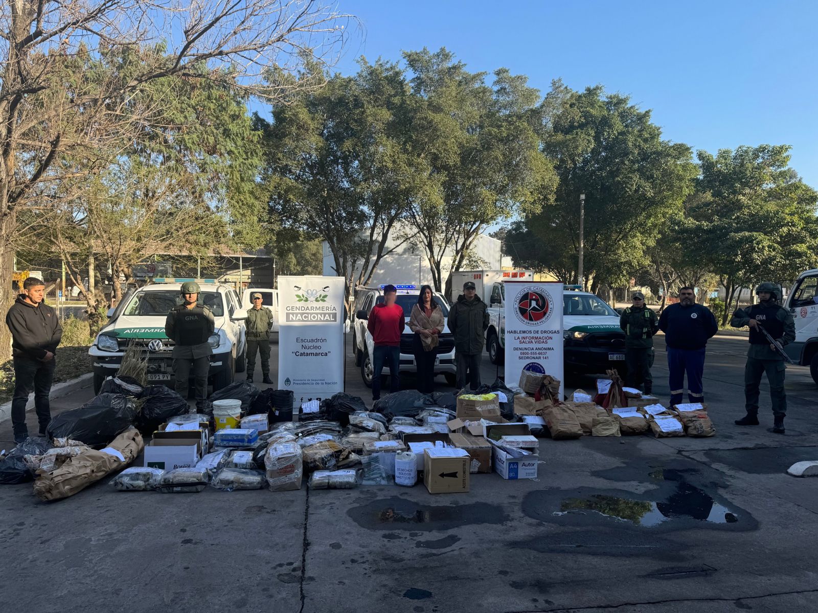 Destrucción de Estupefacientes en Tucumán