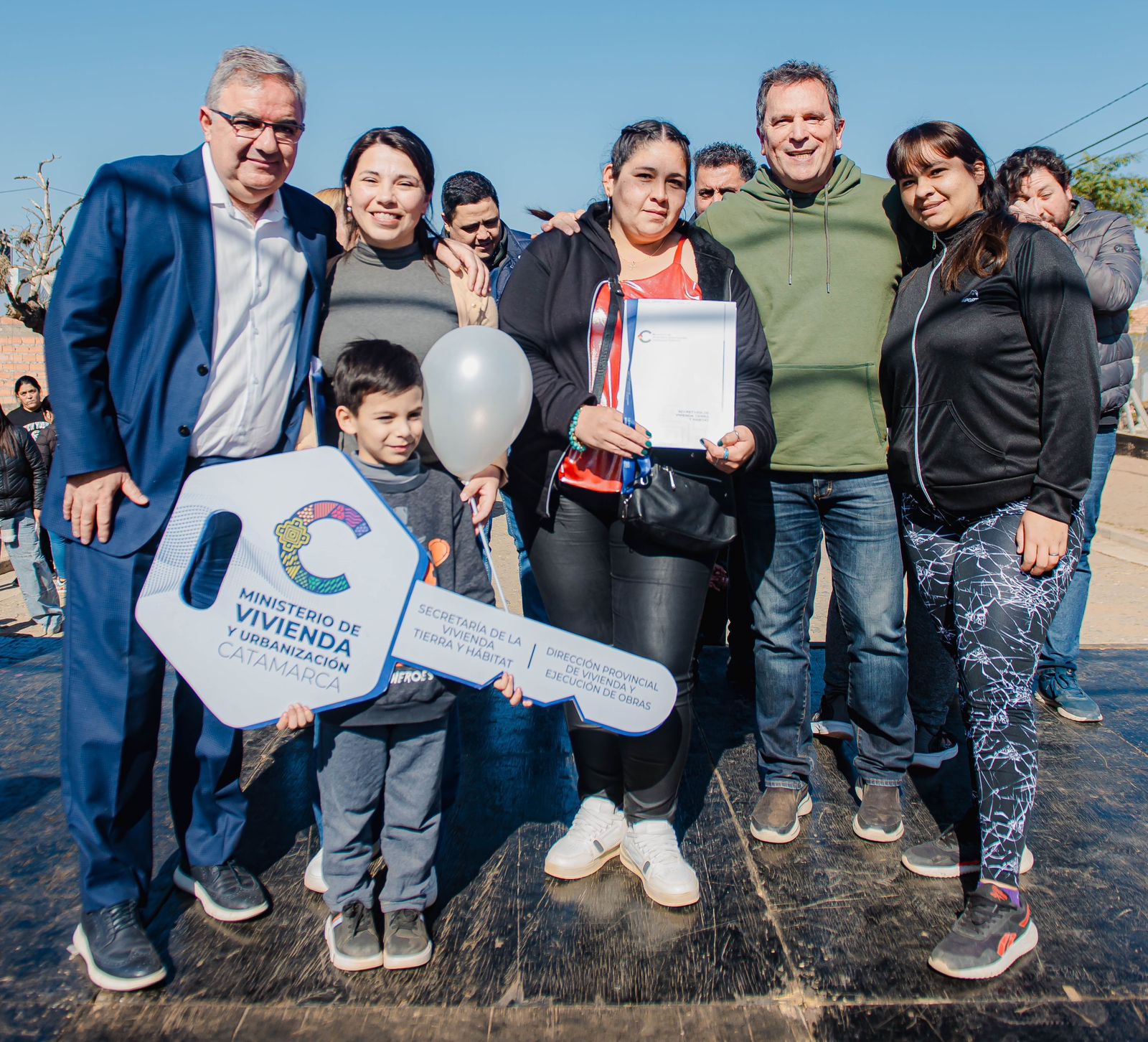 Más de cien familias recibieron sus soluciones habitacionales en el Loteo Parque Sur