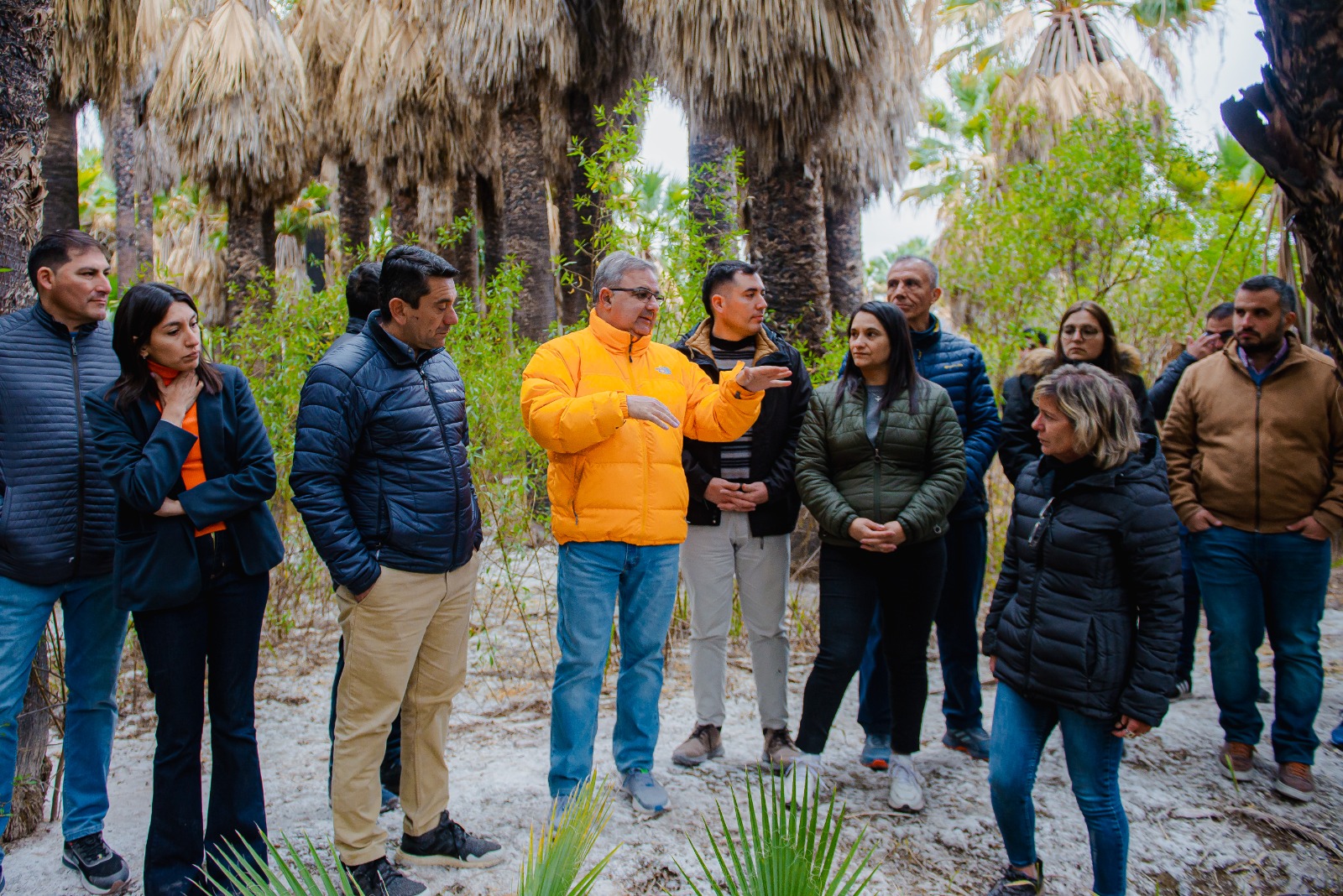 El Gobierno reactivará la obra del Parque Los Palmares en Fray Mamerto Esquiú