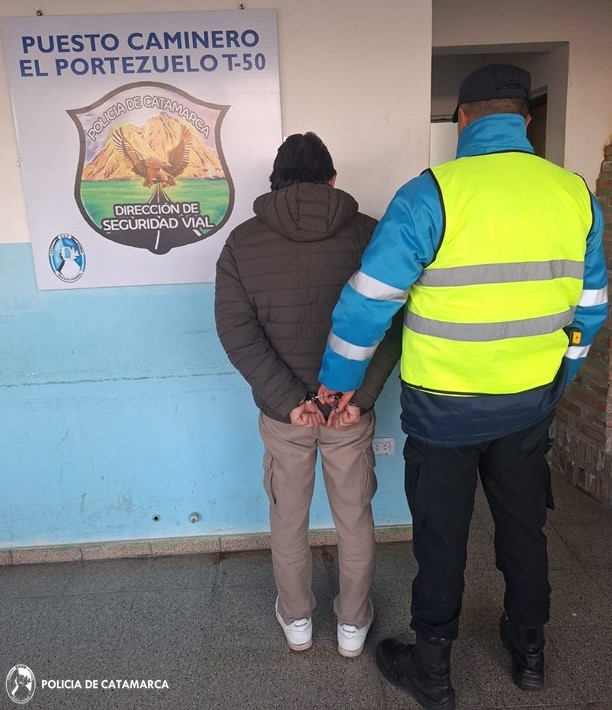 En Valle Viejo detienen a un hombre requerido por la Justicia de la Provincia de Buenos Aires