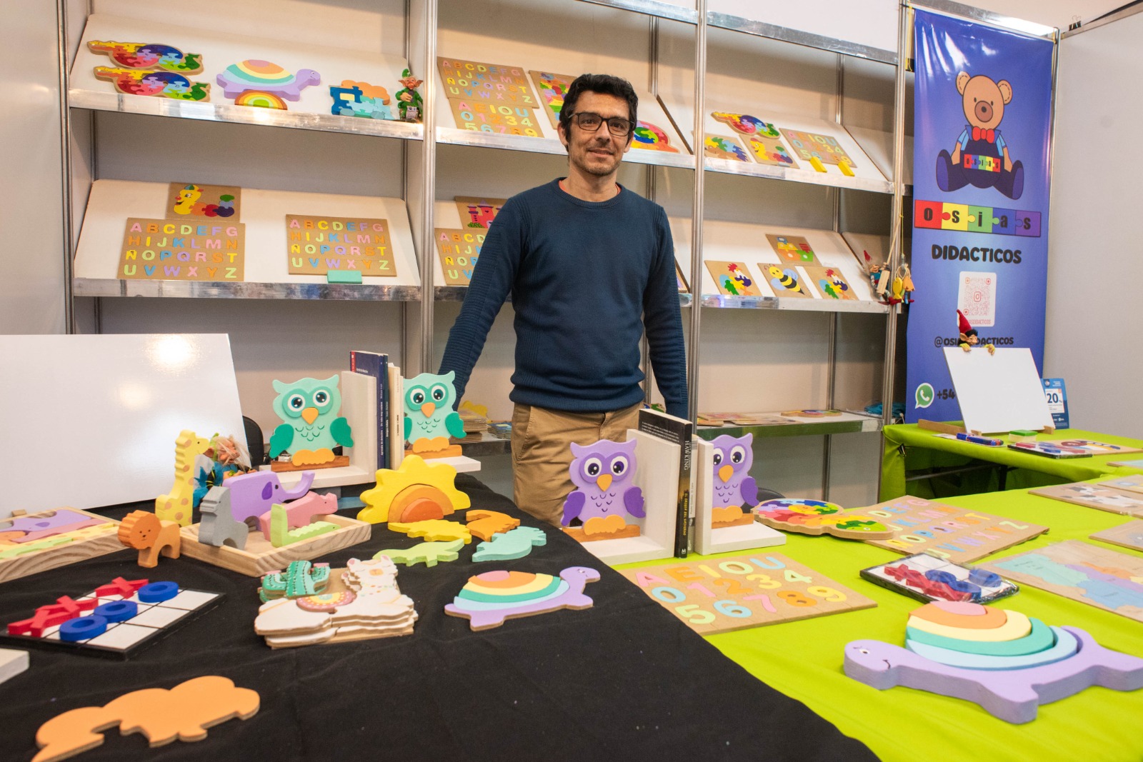 Juegos para aprender y desarrollar la creatividad en la Feria de Libro