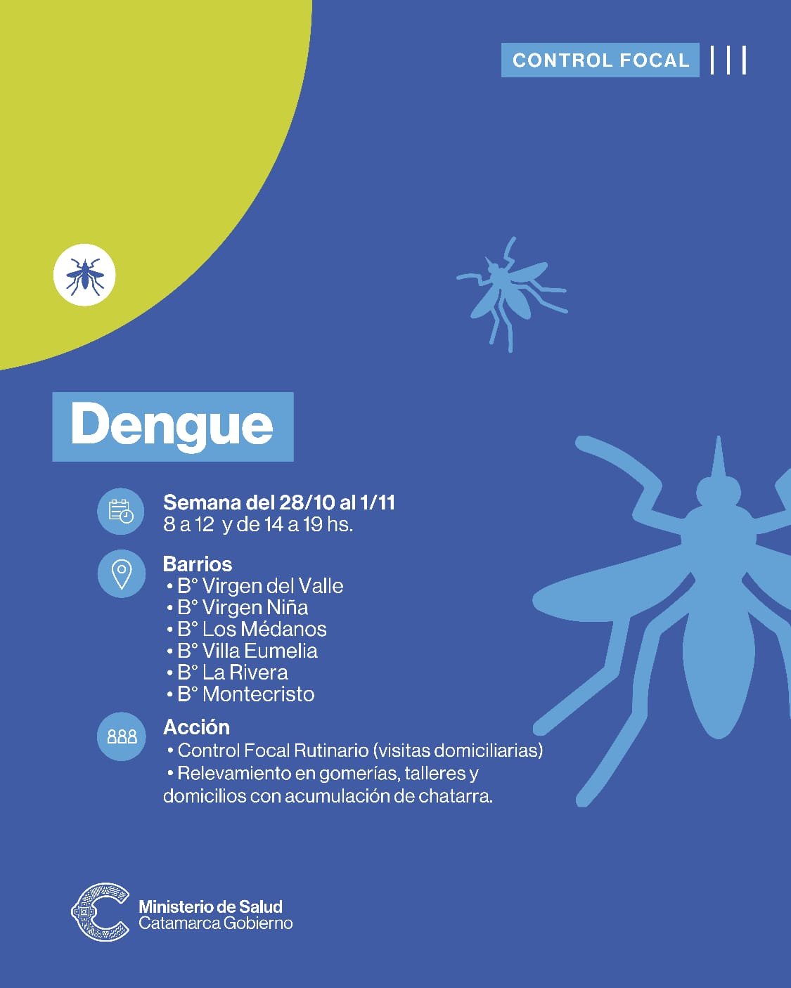 Control Focal Intensivo para Combatir el Dengue