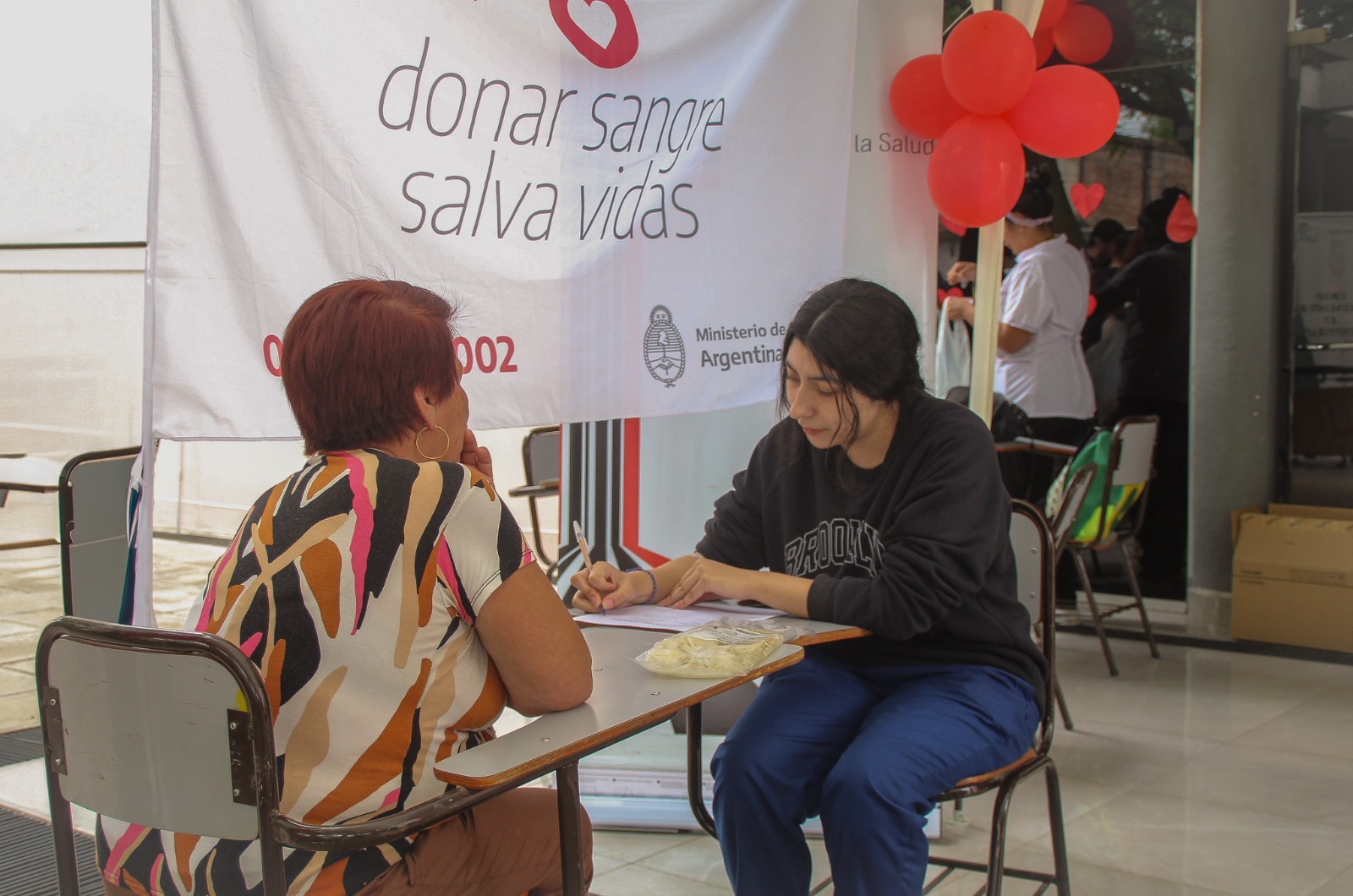 Alta convocatoria de voluntarios por el Día Nacional del Donante de Sangre