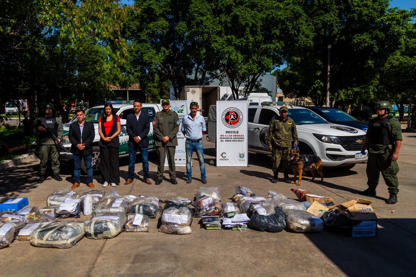 Segunda quema de droga del año: más de 208 kg destruidos