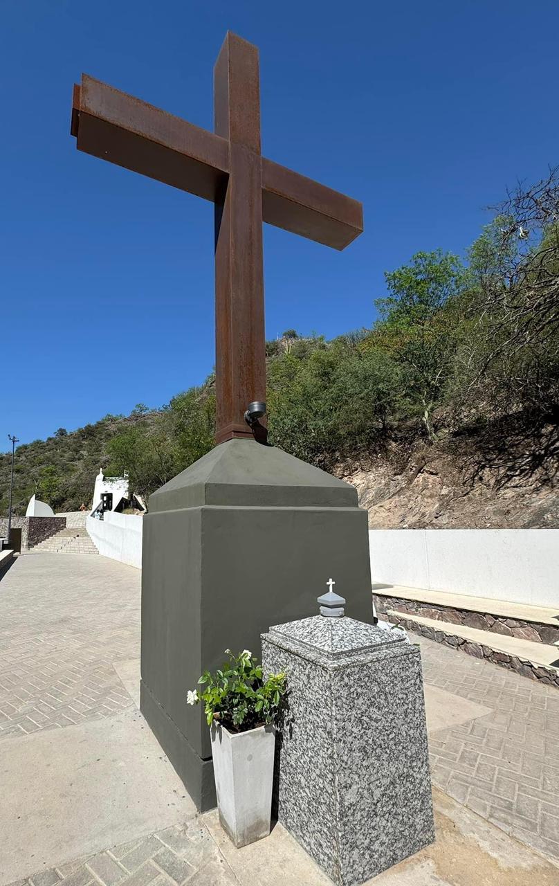 Primera ceremonia en el Cinerario del Santuario de la Gruta de la Virgen del Valle