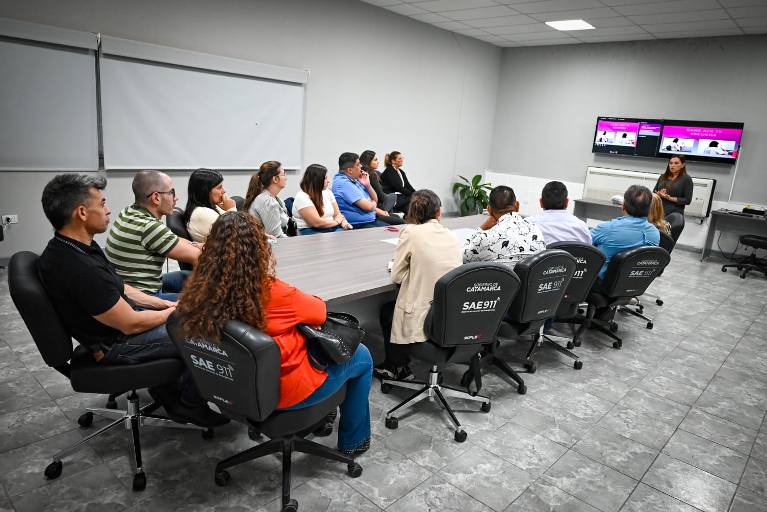 Mesa de Abordaje Multisectorial en el SAE 911