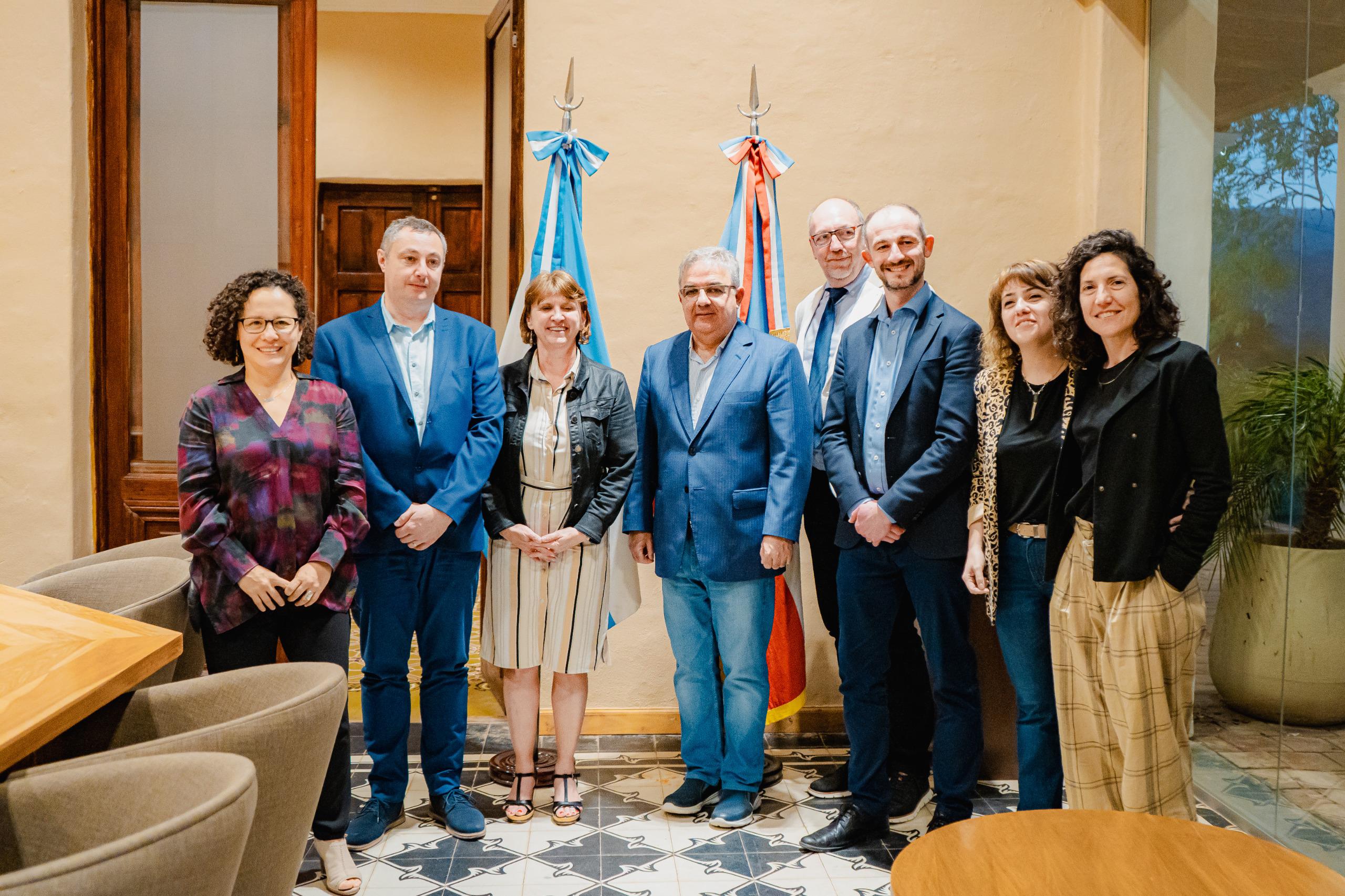 Cooperación internacional: expertos franceses y de la OIT trabajan en Catamarca en el desarrollo de un campus de formación profesional