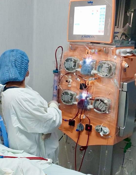 El HINEP incorpora un tratamiento innovador para pacientes críticos