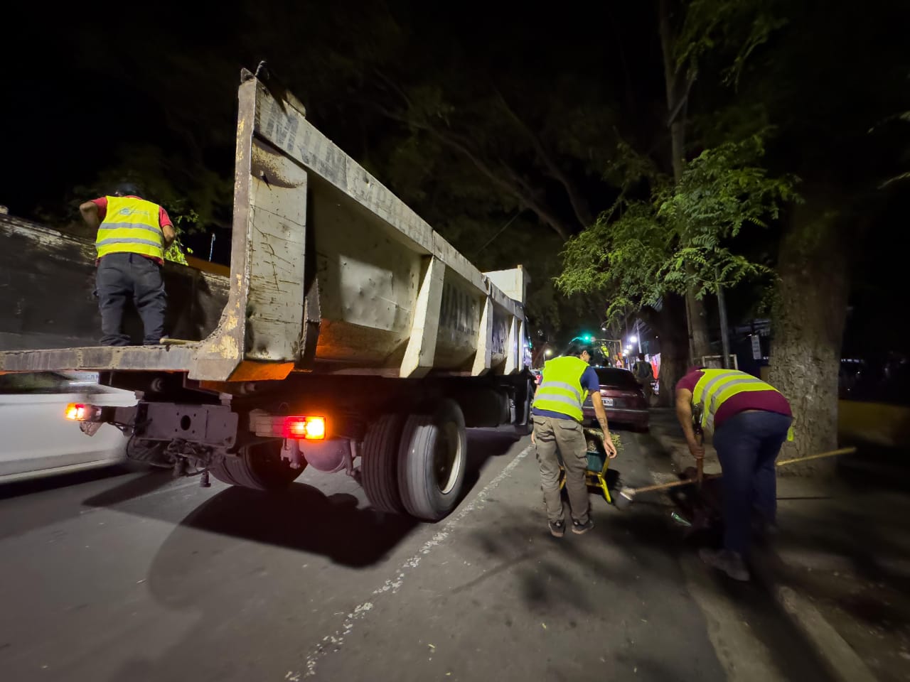 La municipalidad de Valle Viejo continua trabajando tras el temporal